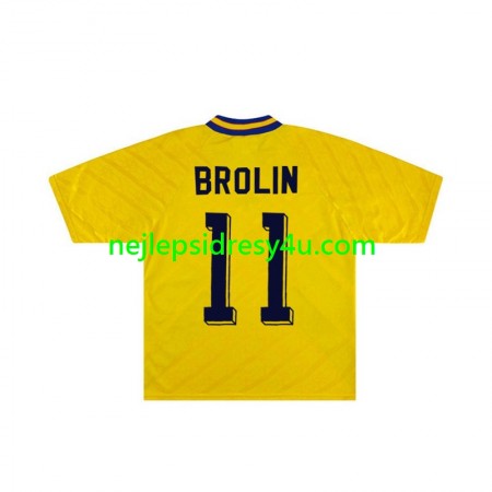 Fotbalový Dres Švédsko Brolin 11 Retro Domácí 1994
